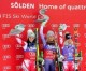 Shiffrin ties for first in opening World Cup GS in Soelden