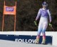 Vonn crashes out in Cortina downhill as Gut claims victory