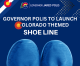 Governor Polis announces new line of Colorado-themed shoes