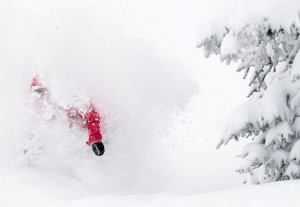 powder skiing at Vail