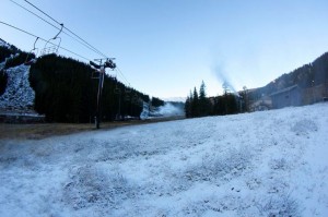 Loveland snowmaking.