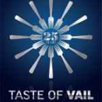 taste of vail 25th logo
