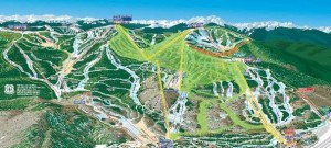 vail mountain map