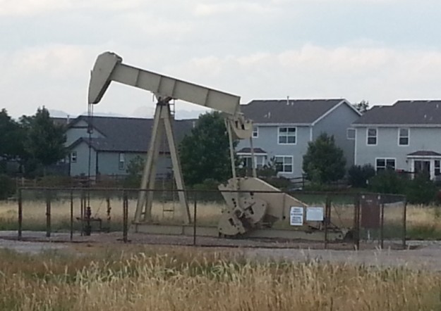 Fort Collins oil rig