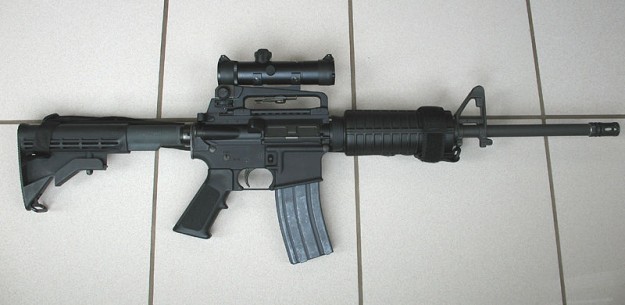 AR-15 assault rifle