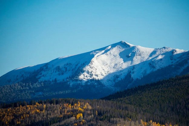 vail snow dusting