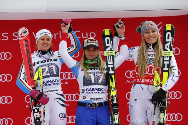 gut beats vonn in garmisch super-G