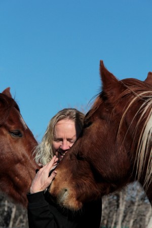 Woman.Horses