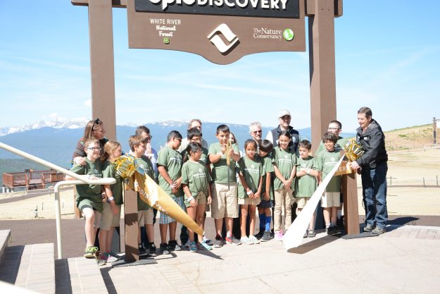 Vail Ribbon Cutting Epic Discovery