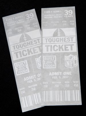 Ford trucks NFL tickets