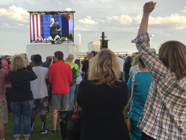 trump rally in Loveland