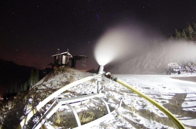 Loveland snowmaking