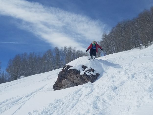 rennick hucks rock vail powder day 2 032418