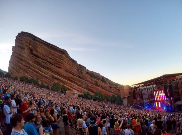 red rocks